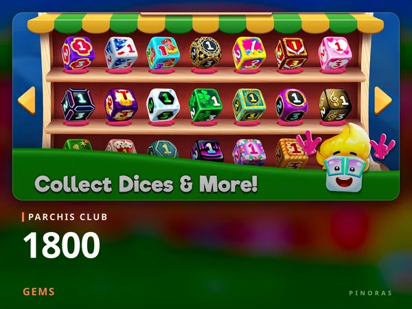 Parchis Club 1800 Gems
