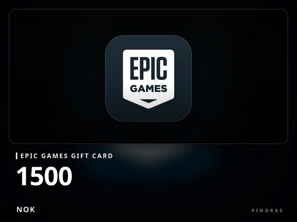 Epic Games Gift Card Norway - 1500 NOK