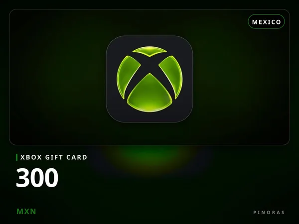 Xbox Gift Card Mexico - 300 MXN