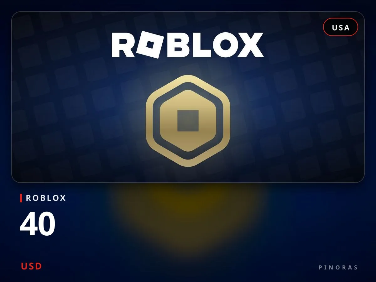 Roblox 40 USD - Pinoras