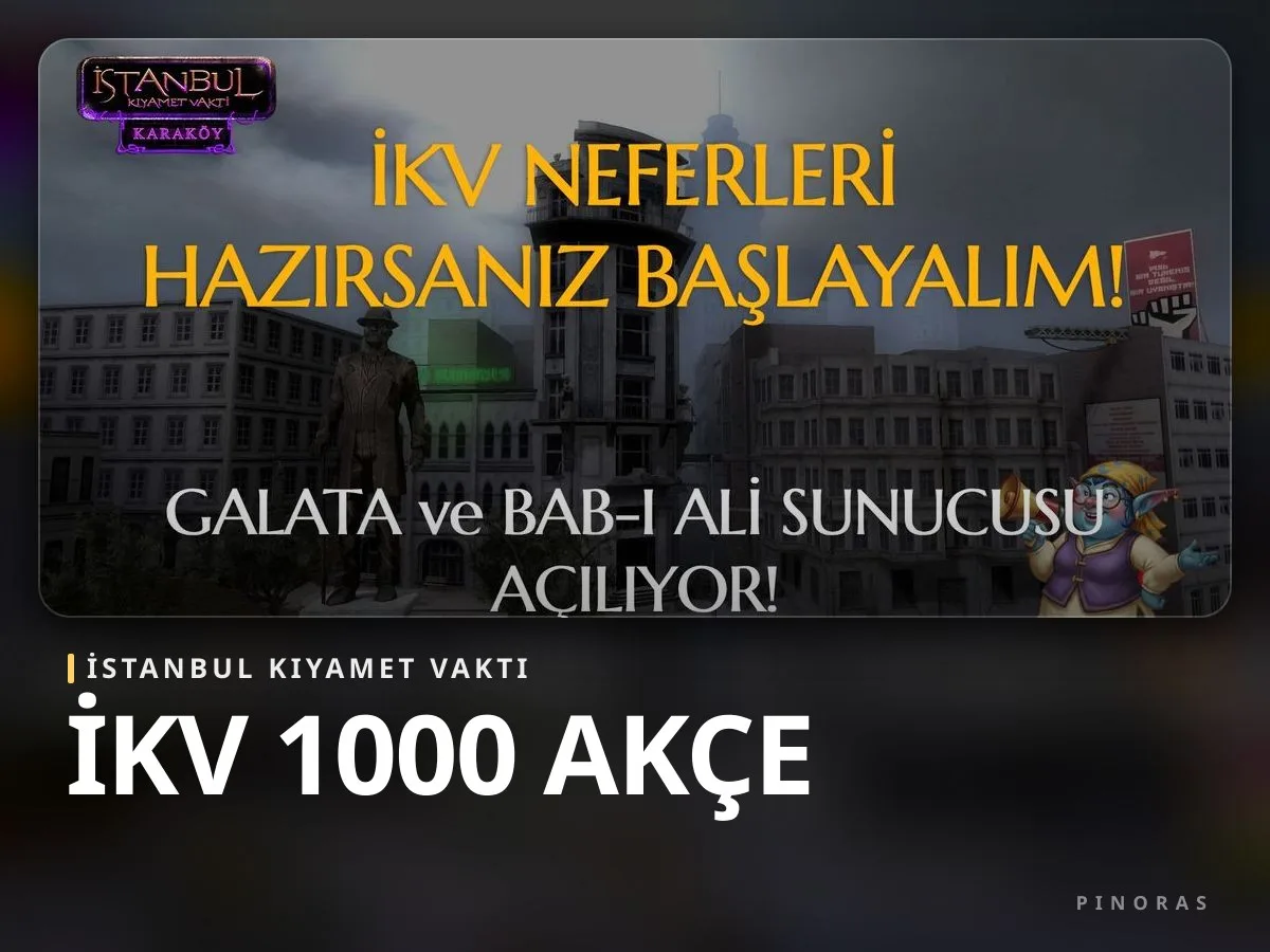 İKV 1000 Akçe - Pinoras