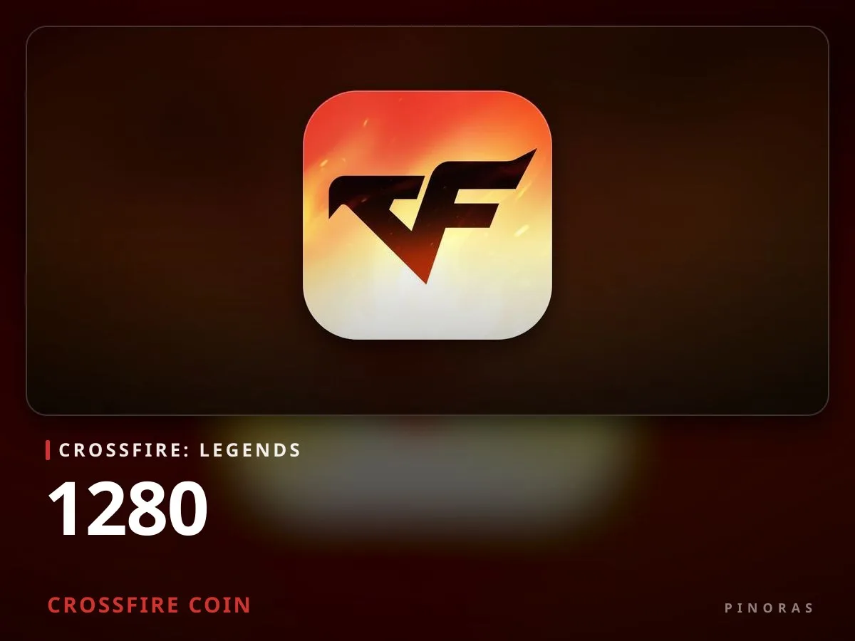 Crossfire: Legends - 1280 Crossfire Coin - Pinoras