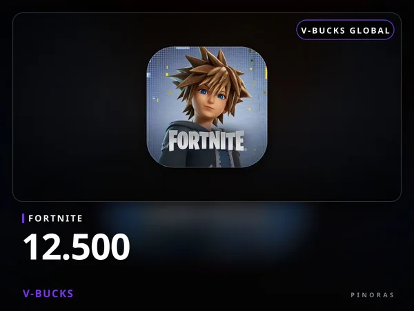 Fortnite 12.500 V-Bucks