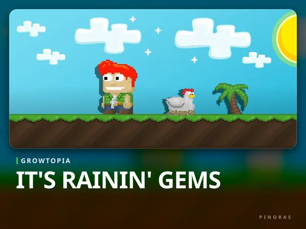 Growtopia It's Rainin' Gems