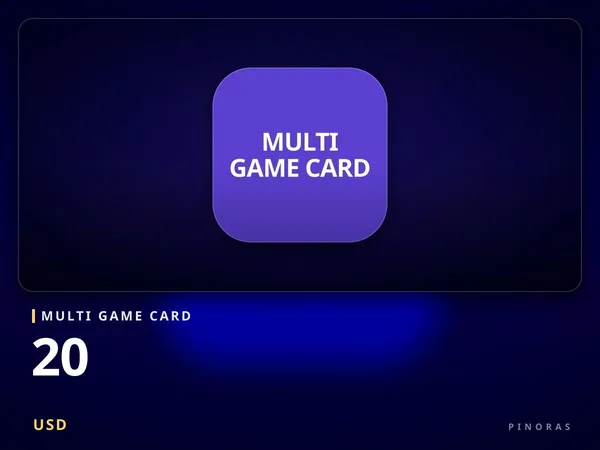 Multi Game Card 20 USD