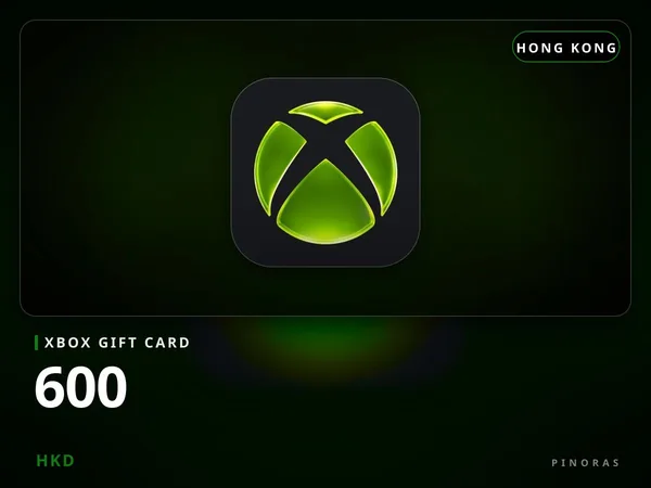 Xbox Gift Card Hong Kong - 600 HKD