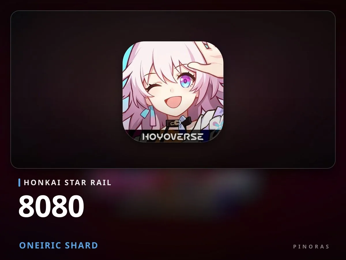 Honkai Star Rail - 8080 Oneiric Shard - Pinoras