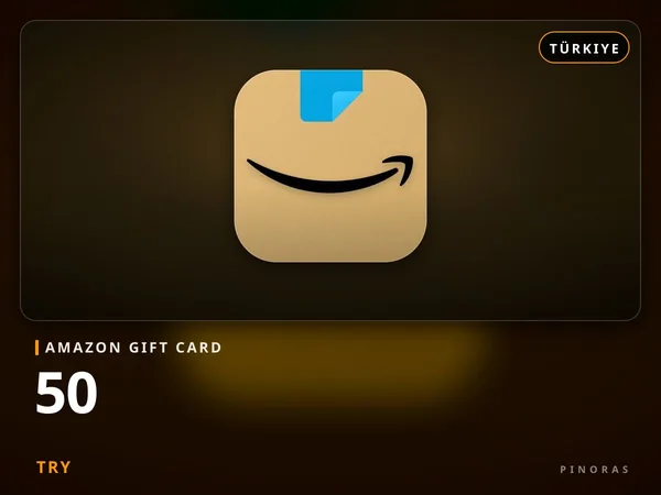 Amazon Gift Card Turkey - 50 TRY