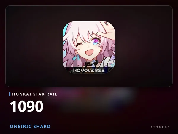 Honkai Star Rail - 1090 Oneiric Shard