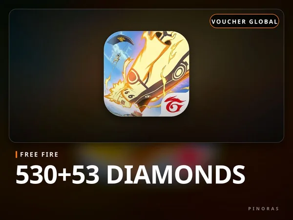 Free Fire 530+53 Diamonds