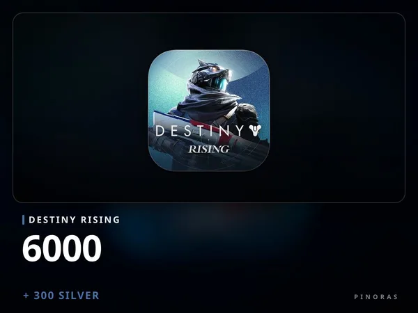 Destiny Rising 6000 + 300 Silver