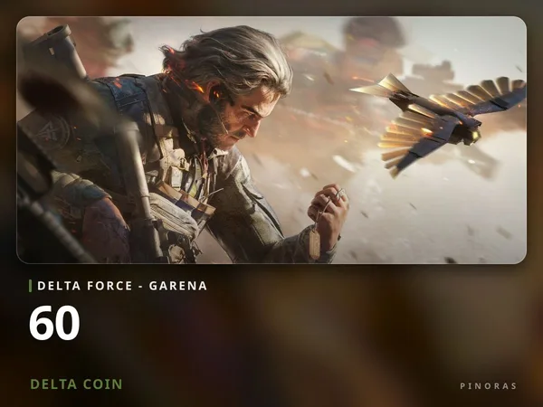 Delta Force Garena Vouchers - 60 Delta Coin