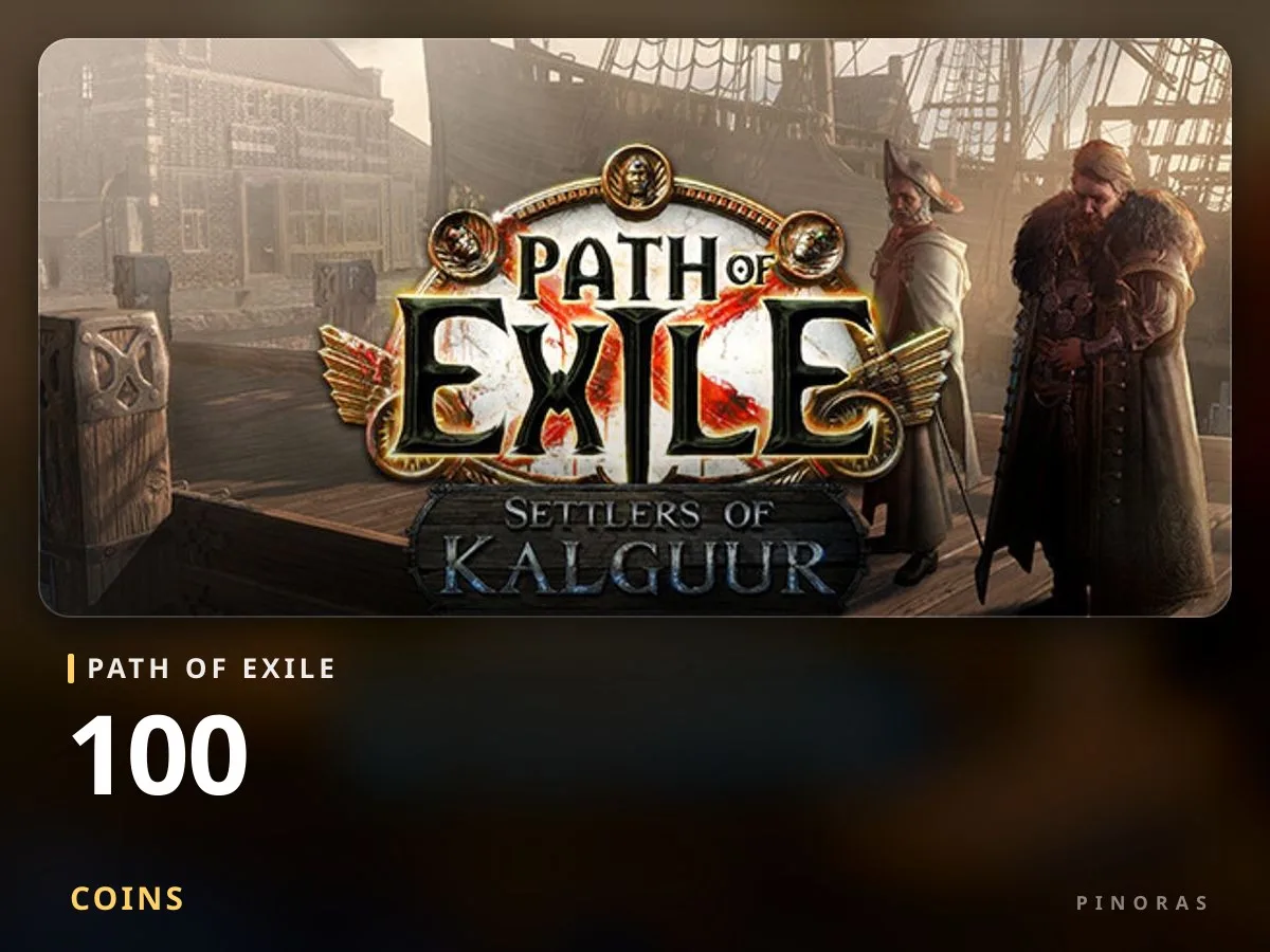 Path of Exile 100 Coins - Pinoras