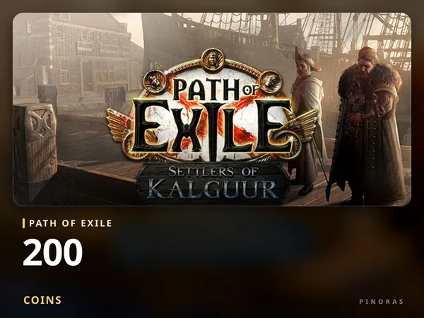 Path of Exile 200 Coins