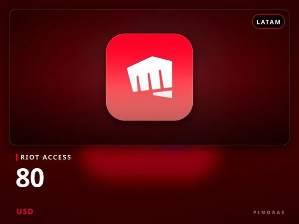 Riot Access LATAM - 80 USD