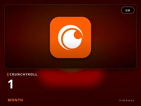 Crunchyroll UK - 1 Month