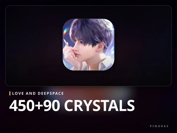 Love and Deepspace - 450+90 Crystals