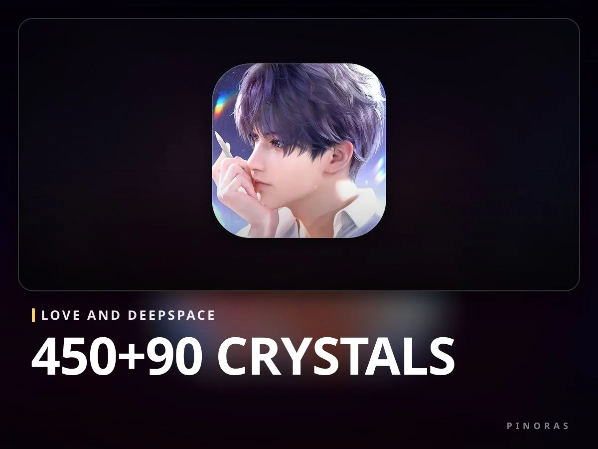 Love and Deepspace - 450+90 Crystals - Pinoras