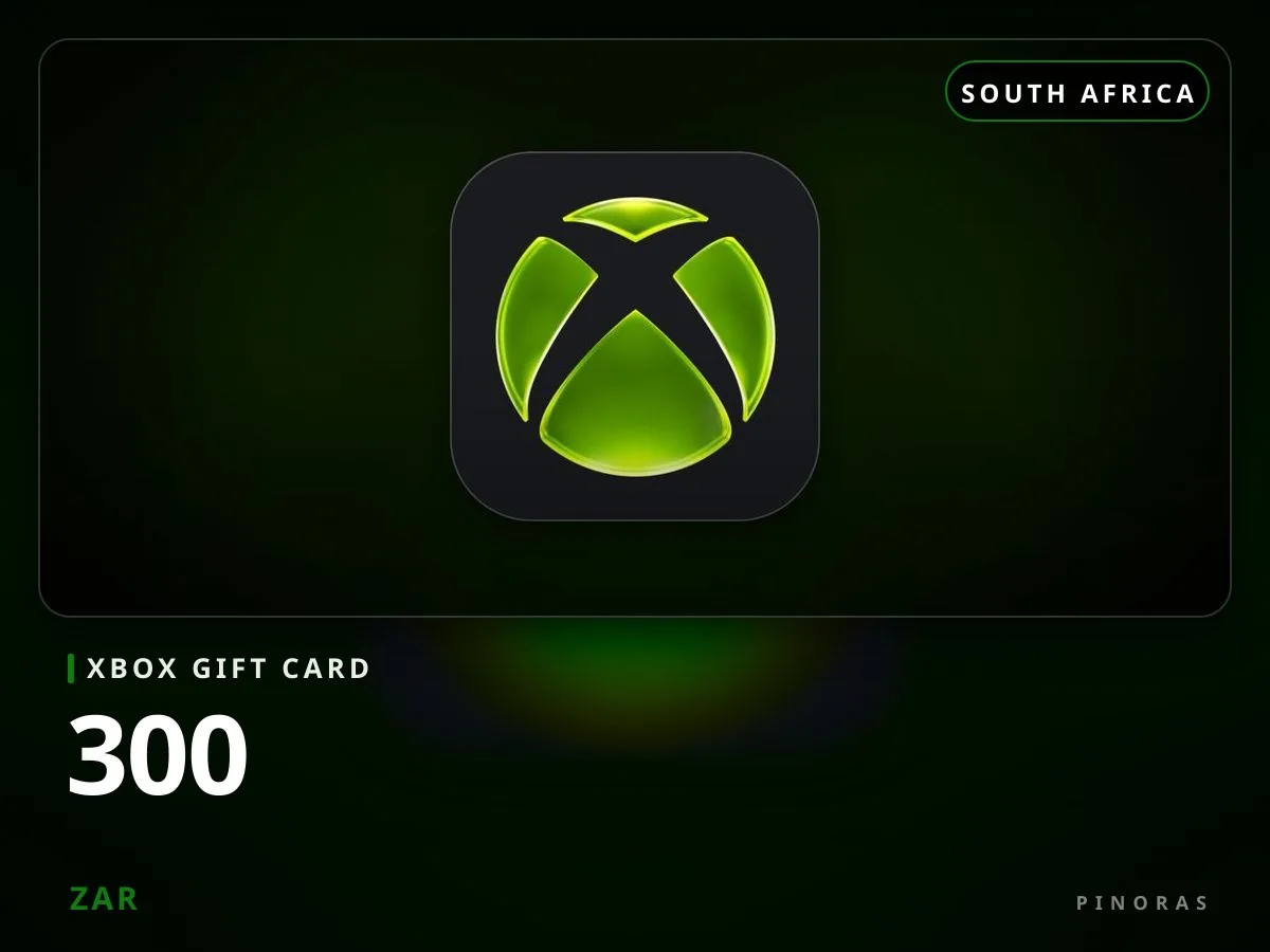 Xbox Gift Card ZA - 300 ZAR - Pinoras
