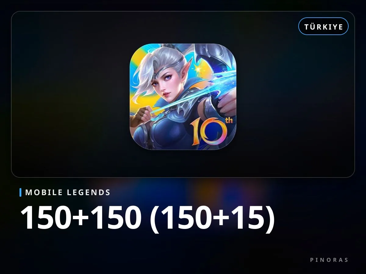 Mobile Legends Türkiye - 150+150 (150+15) - Pinoras