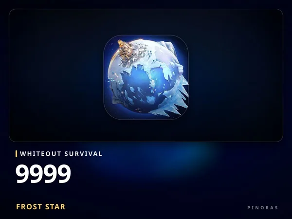 Whiteout Survival 9999 Frost Star