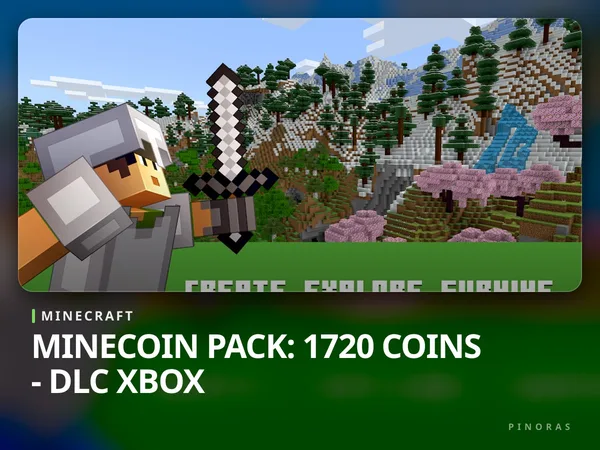 Minecraft Minecoin Pack: 1720 Coins - DLC Xbox