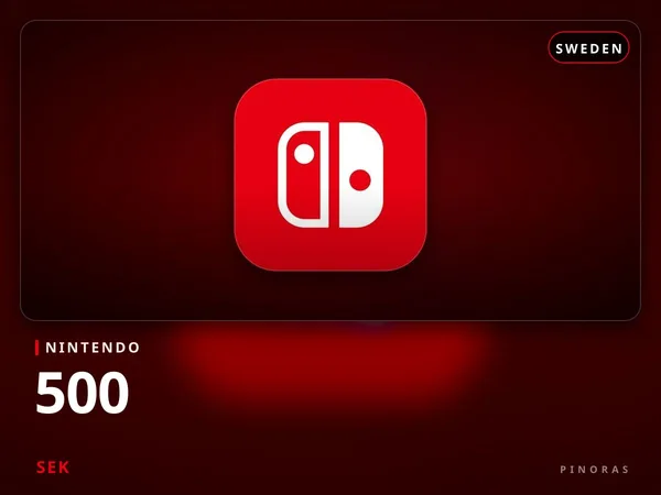 Nintendo Gift Card Sweden - 500 SEK
