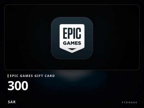 Epic Games Gift Card SA - 300 SAR