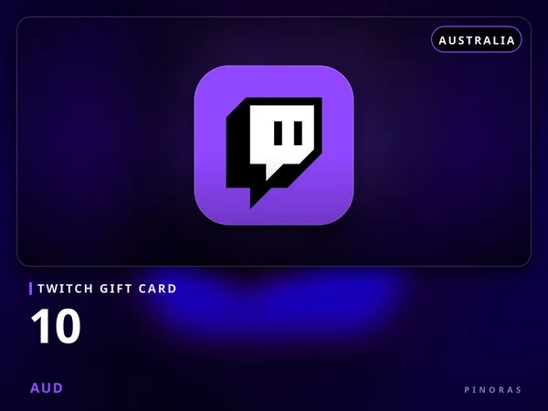 Twitch Gift Card Australia - 10 AUD