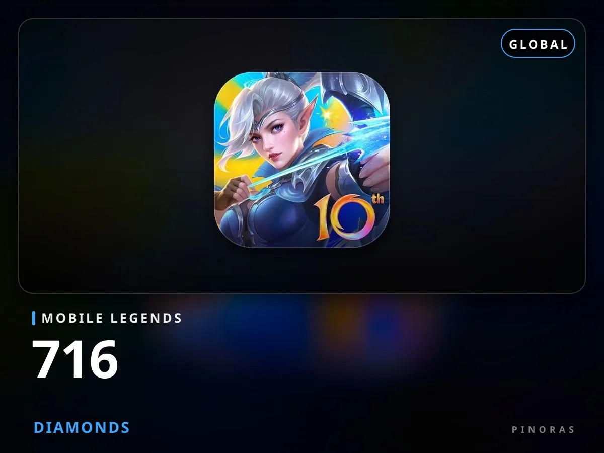 Mobile Legends Global - 716 Diamonds - Pinoras