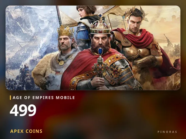 Age of Empires Mobile 499 Apex Coins