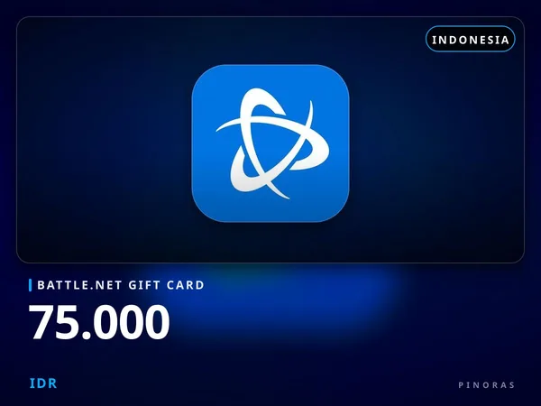 Battle.net Gift Card Indonesia - 75.000 IDR