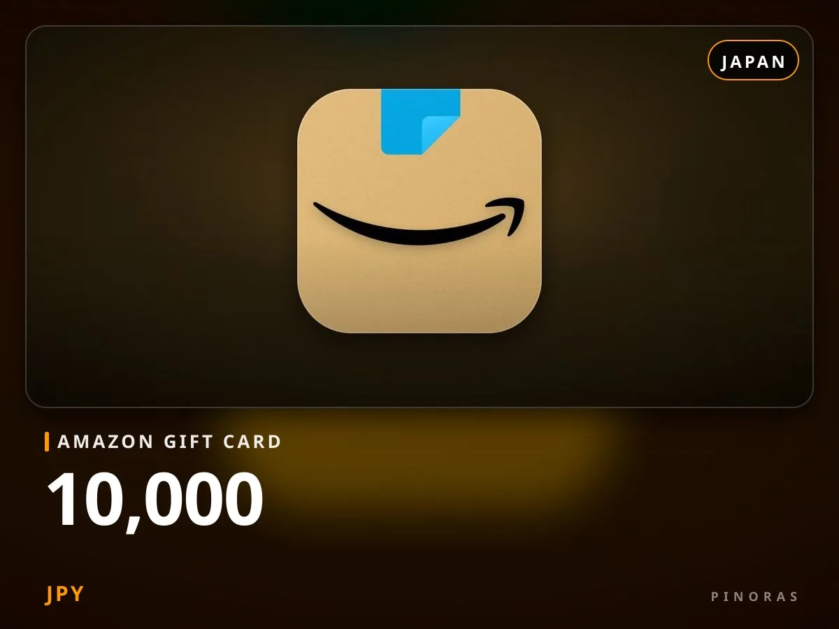 Amazon Gift Card Japan - 10000 JPY - Pinoras