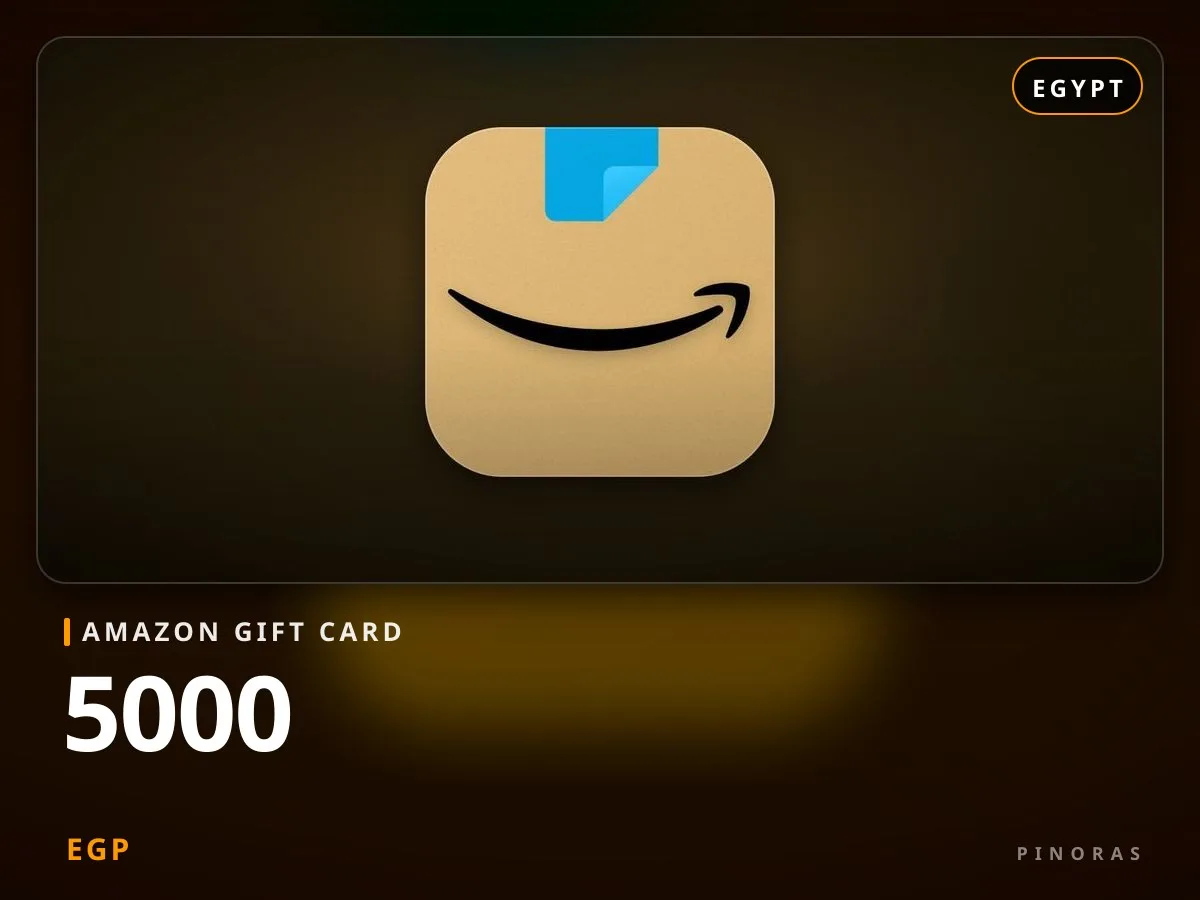 Amazon Gift Card Egypt - 5000 EGP - Pinoras