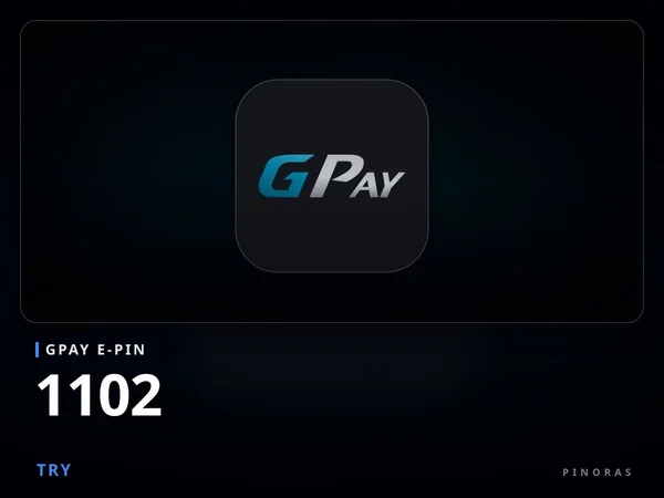 GPay E-Pin 1102 TRY