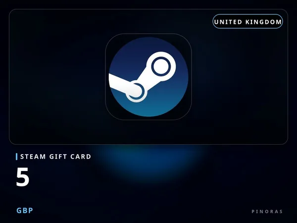 Steam Gift Card 5 GBP