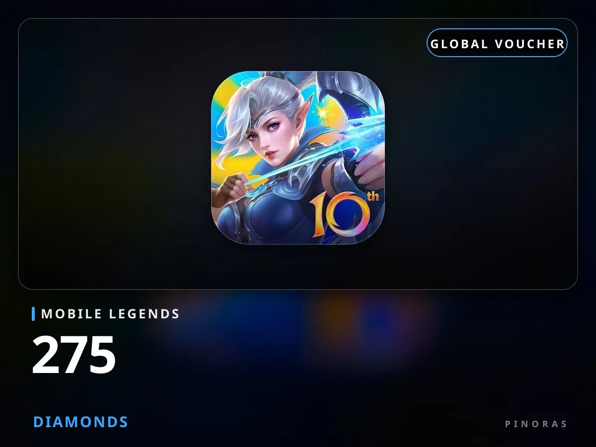 Mobile Legends Voucher - 275 Diamonds - Pinoras