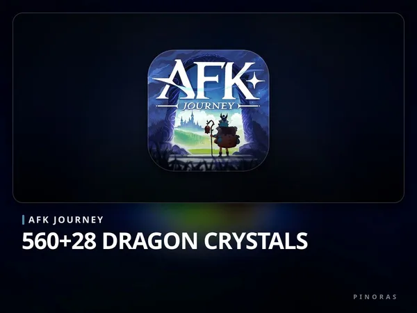 AFK Journey 560+28 Dragon Crystals