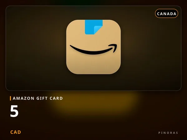 Amazon Gift Card Canada - 5 CAD