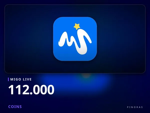Migo Live - 112.000 Coins