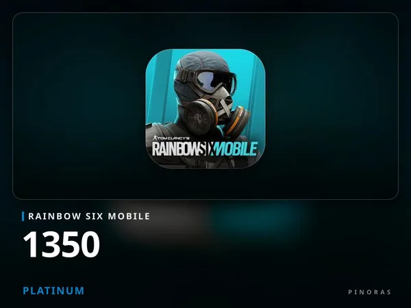 Rainbow Six Mobile - 1350 Platinum