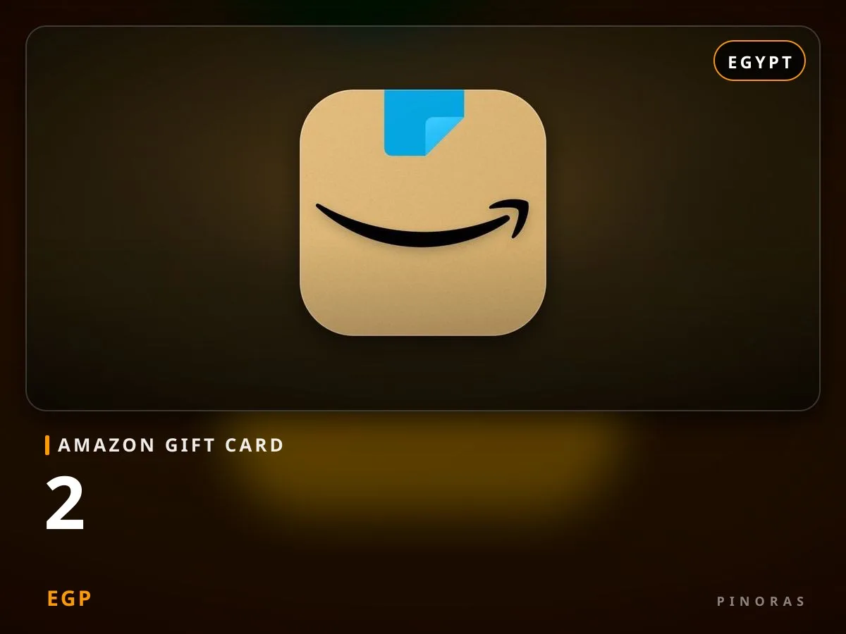 Amazon Gift Card Egypt - 2 EGP - Pinoras