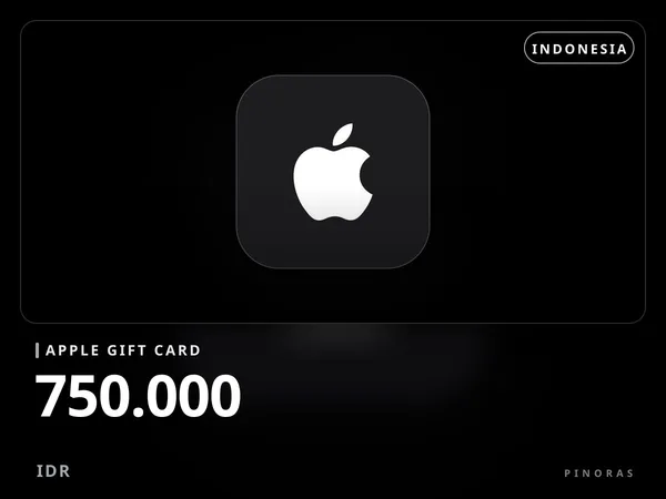 Apple Gift Card Indonesia - 750.000 IDR