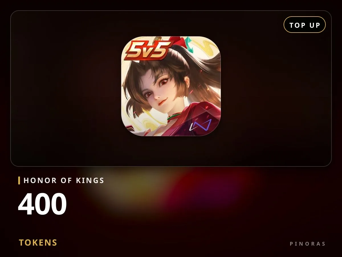 Honor of Kings 400 Tokens - Pinoras