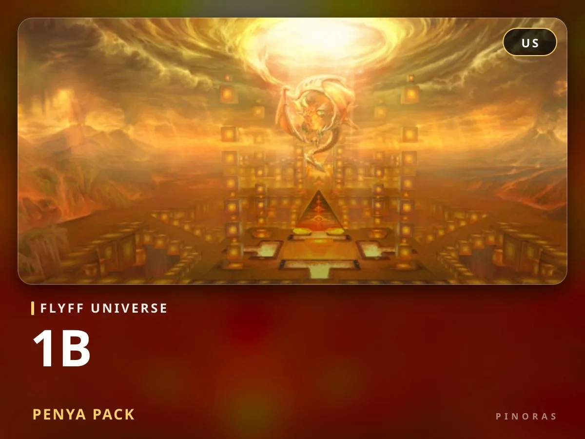Flyff Universe Penya 1B - US - Pinoras
