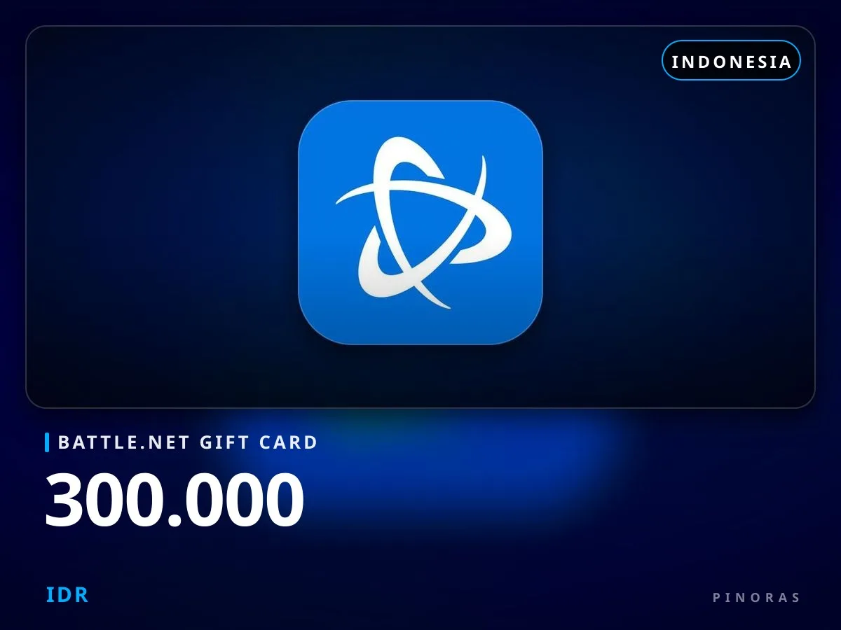Battle.net Gift Card Indonesia - 300.000 IDR - Pinoras