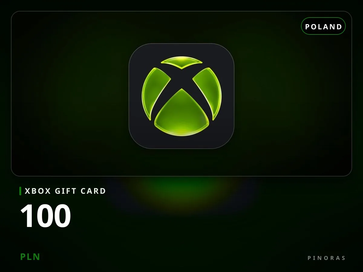 Xbox Gift Card Poland - 100 PLN - Pinoras