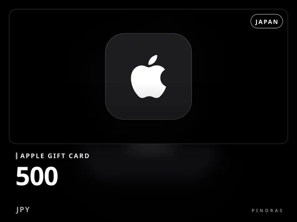 Apple Gift Card Japan - 500 JPY
