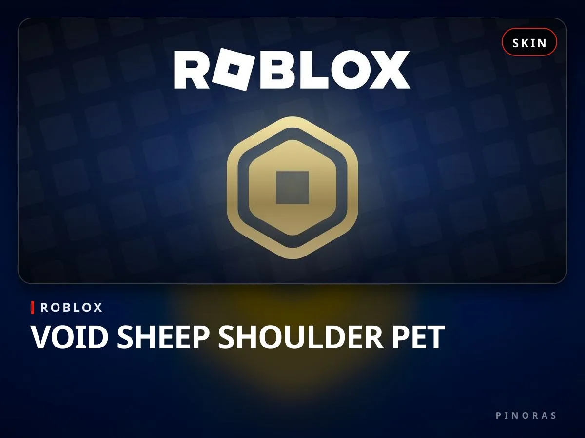 Roblox - Void Sheep Shoulder Pet - Pinoras