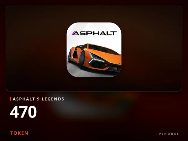 Asphalt 9 Legends 470 Token